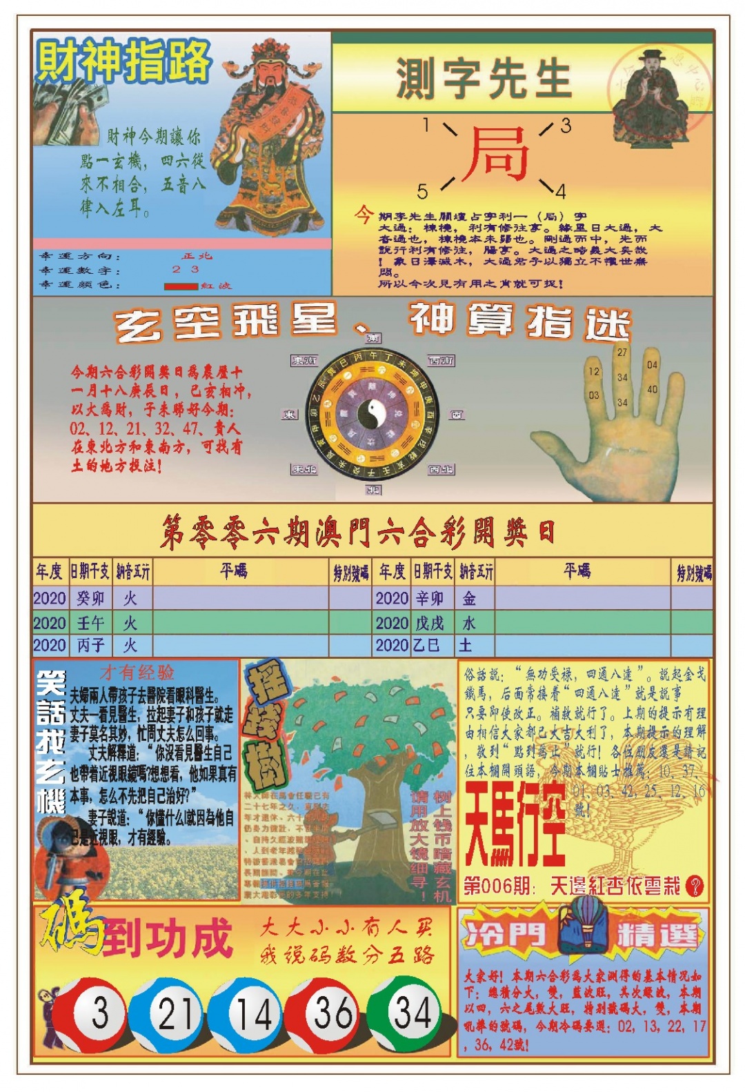 006期(新版)四柱预测B[图]