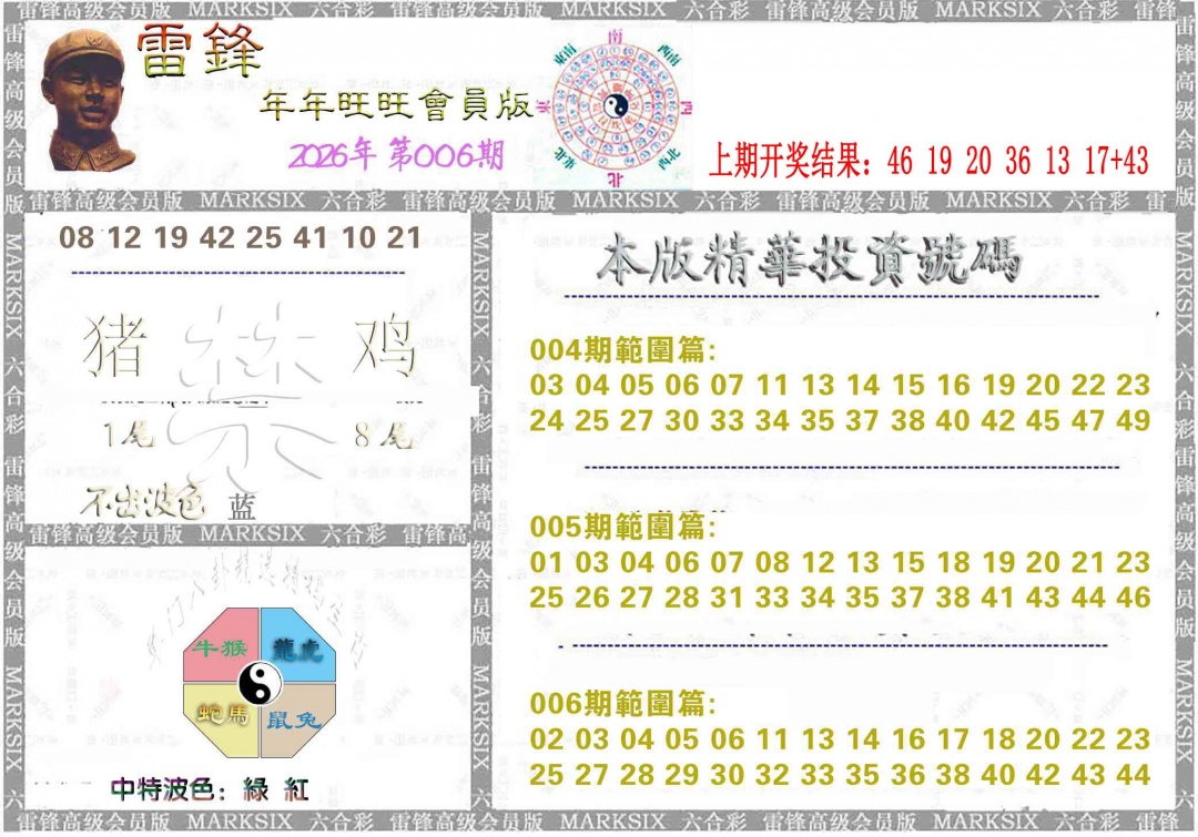 006期雷锋鼠年旺旺版[图]