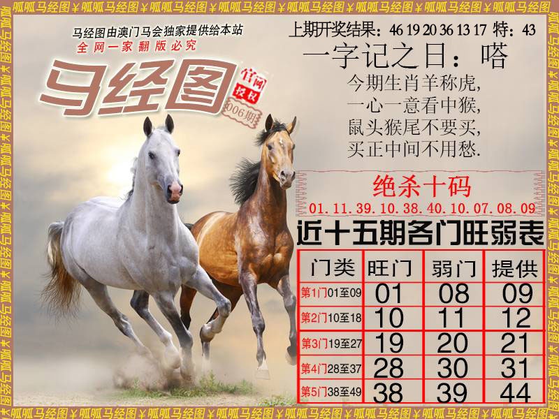 006期马经4[图]