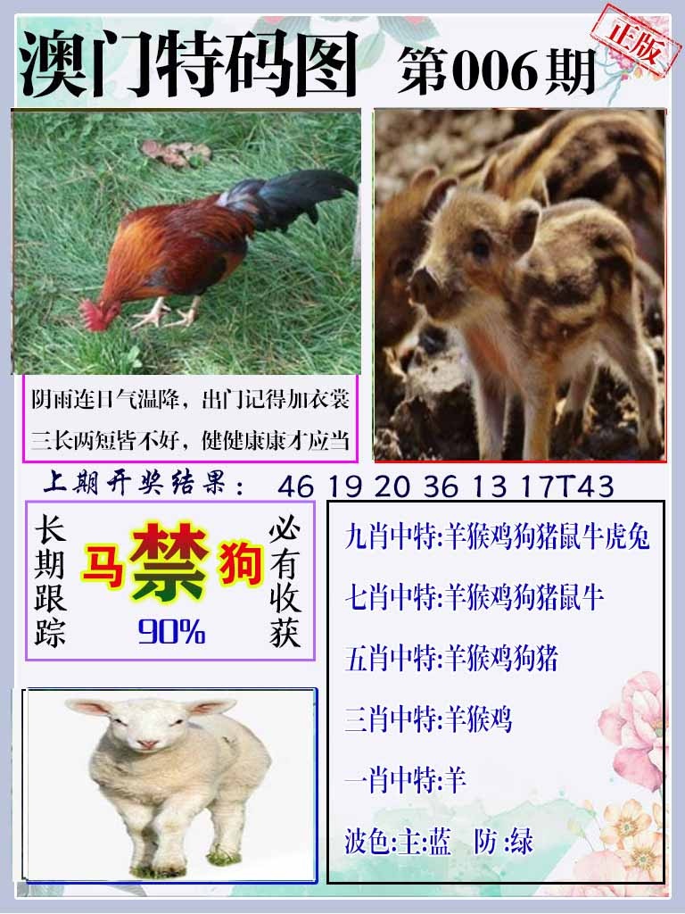 006期特码图[图]