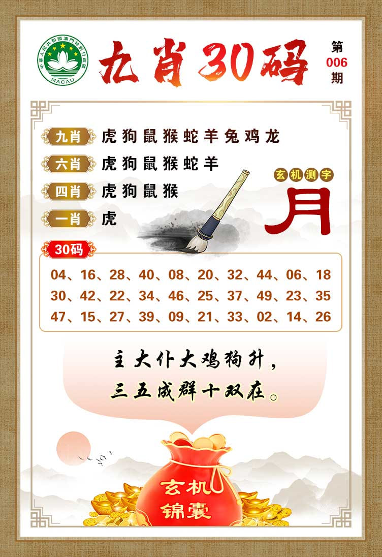 006期九肖30码[图]