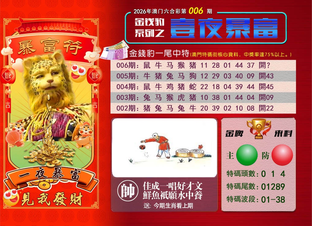 006期一夜暴富[图]