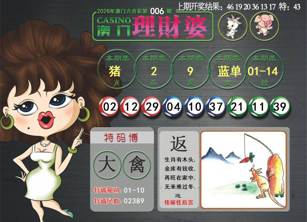 006期澳门理财婆[图]