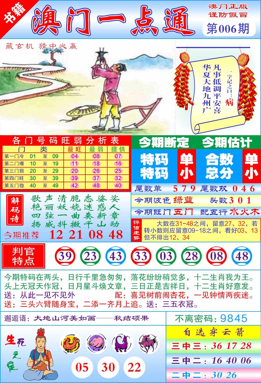 006期澳门一点通[图]