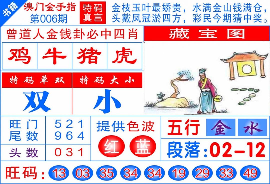006期澳门金手指[图]