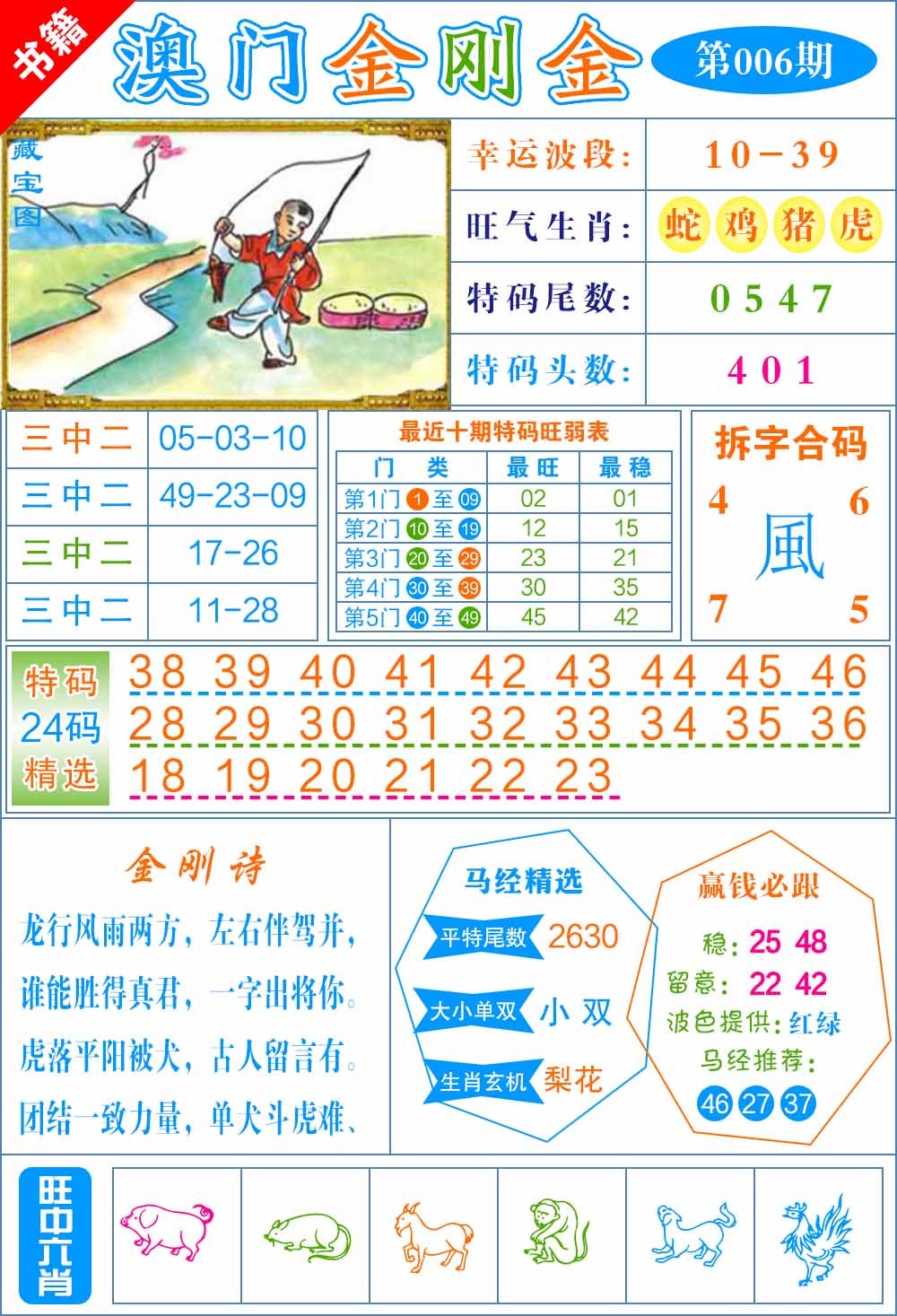 006期澳门金刚金[图]