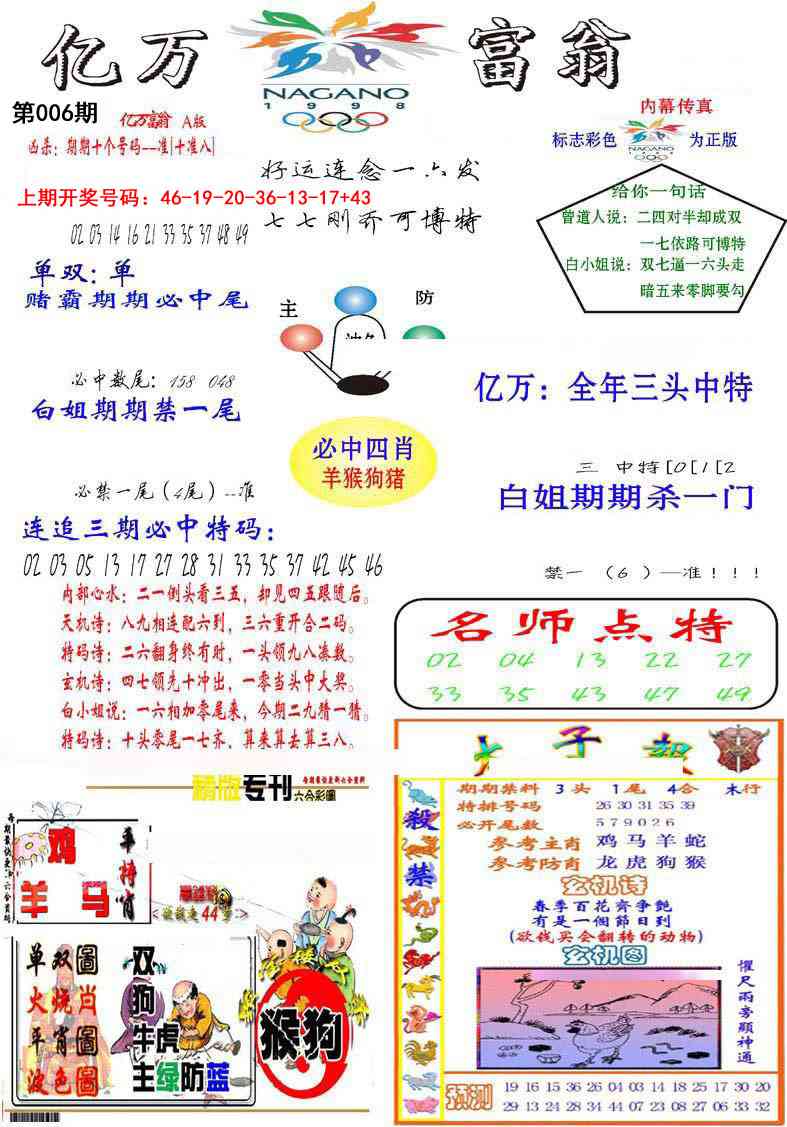 006期亿万富翁A[图]