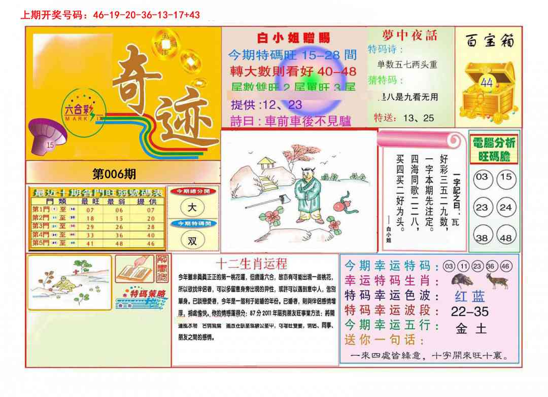 006期九龍奇迹A(推荐)[图]