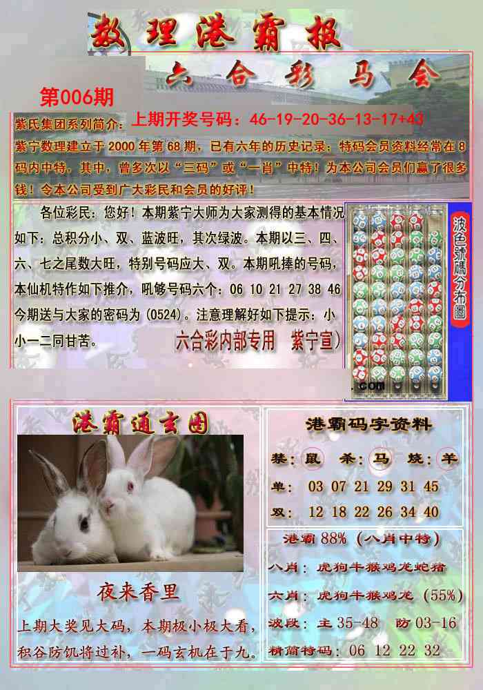 006期港霸报[图]