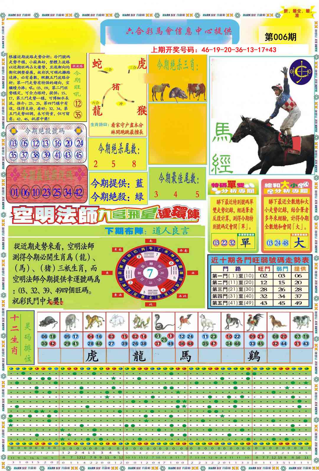 006期九龍马经A(推荐)[图]