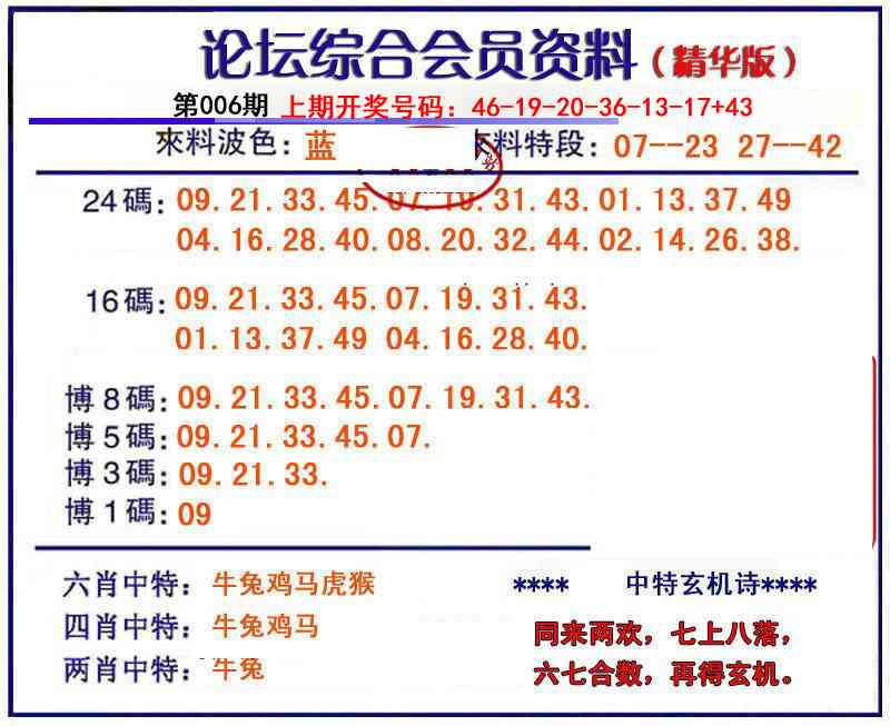 006期综合会员资料[图]