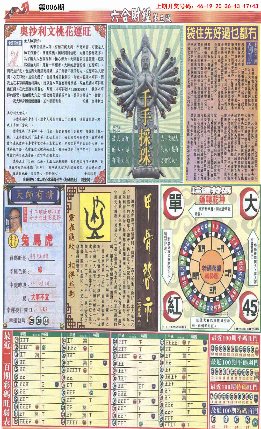 006期六合财经C加大版[图]