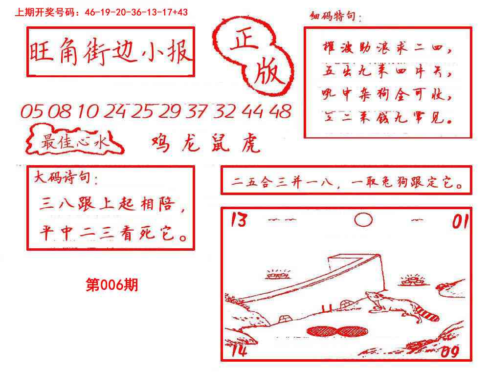 006期旺角街边小报[图]