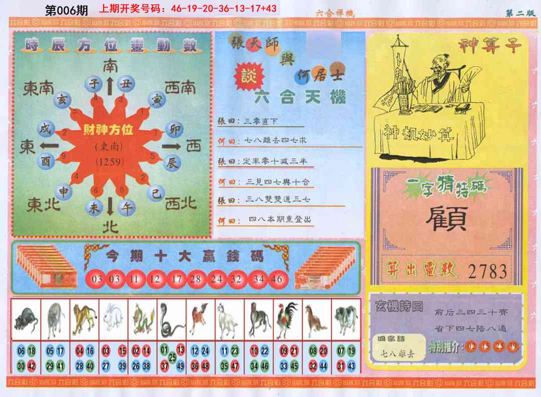 006期六合禅机B[图]